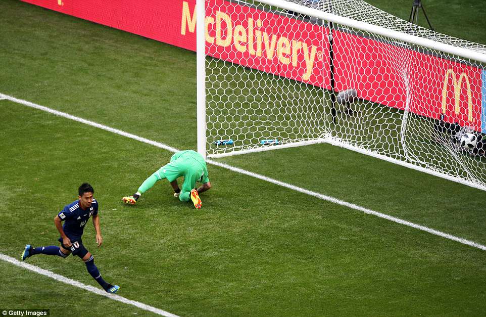 ​ಕೊಲಂಬಿಯಾಕ್ಕೆ ಸೋಲುಣಿಸಿದ ಜಪಾನ್