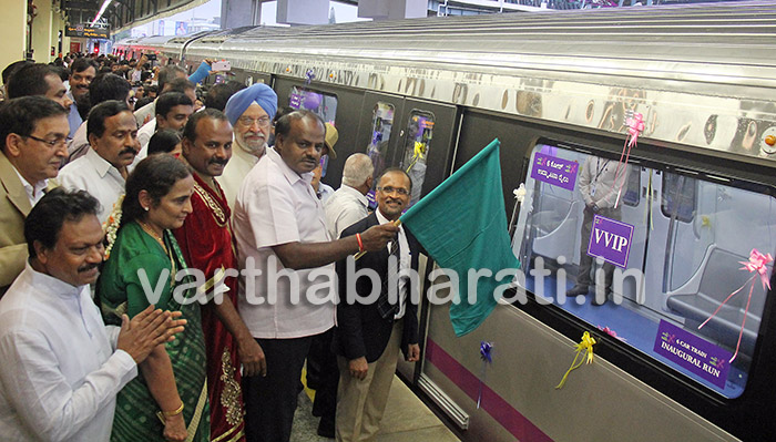 ಬೆಂಗಳೂರು: 6 ಬೋಗಿಗಳ ಮೆಟ್ರೋಗೆ ಹಸಿರು ನಿಶಾನೆ