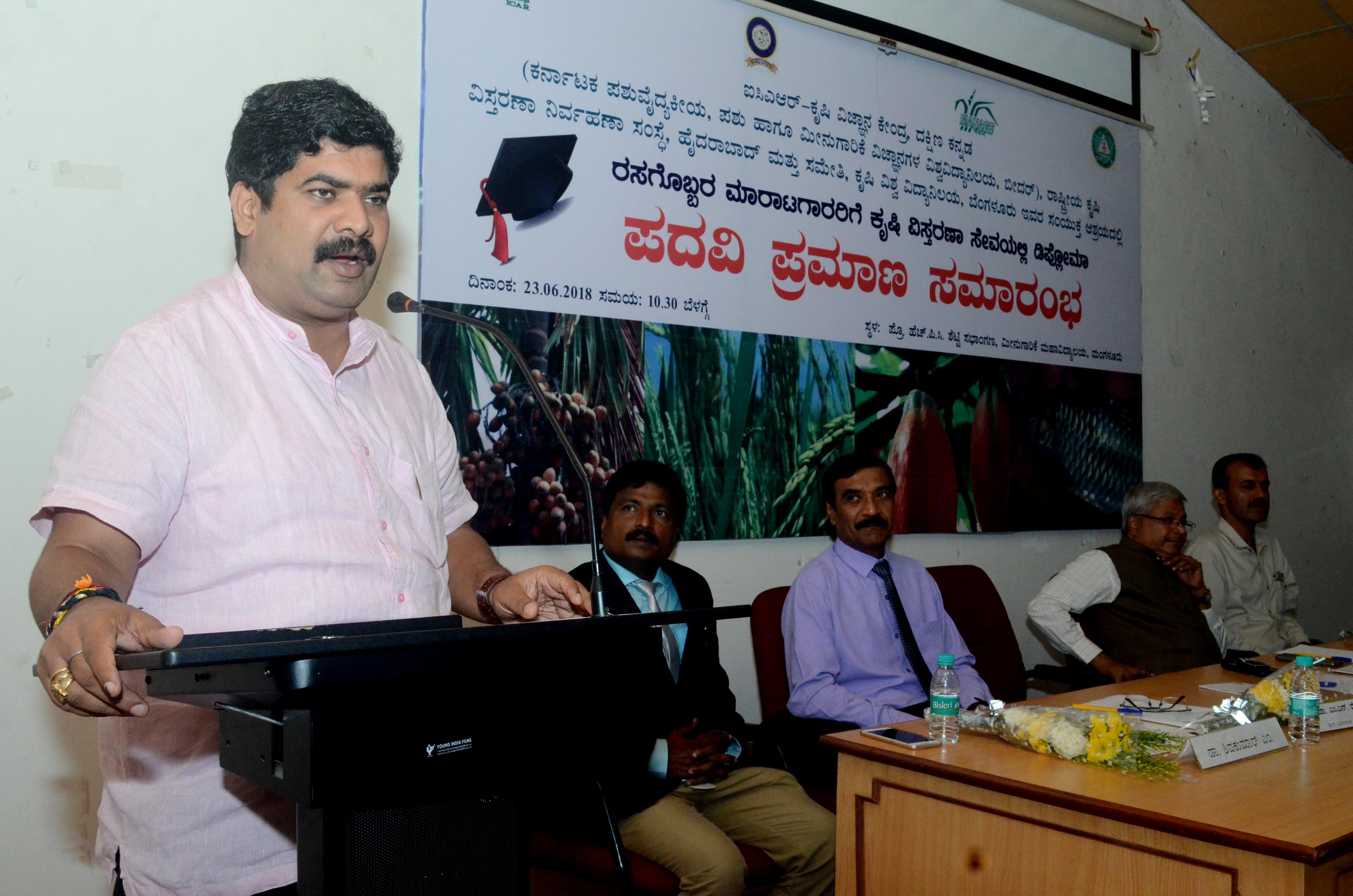 ಕೃಷಿಕರಿಗೆ ಹೆಚ್ಚಿನ ಇಳುವರಿ ತೆಗೆಯಲು ತಾಂತ್ರಿಕ ಮಾಹಿತಿಯ ಅಗತ್ಯವಿದೆ -ವೇದವ್ಯಾಸ ಕಾಮತ್‌