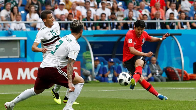 ವಿಶ್ವಕಪ್: ದಕ್ಷಿಣ ಕೊರಿಯಾವನ್ನು ಕೆಡವಿದ ವೆುಕ್ಸಿಕೊ