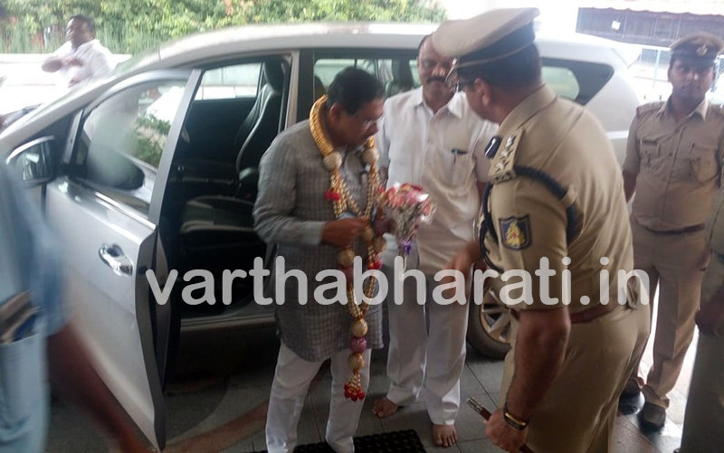 ಶ್ರೀ ಕ್ಷೇತ್ರ ಧರ್ಮಸ್ಥಳಕ್ಕೆ ಉಪಮುಖ್ಯಮಂತ್ರಿ ಪರಮೇಶ್ವರ್ ಭೇಟಿ