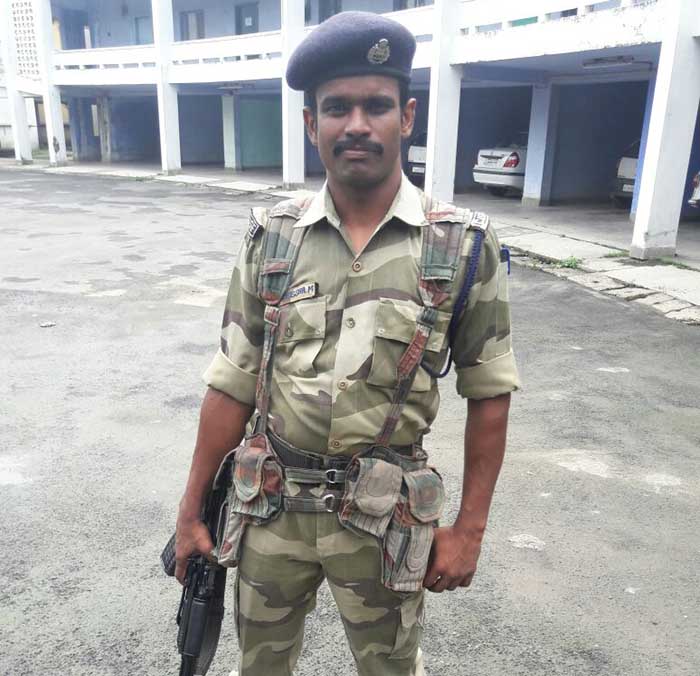 ಚನ್ನಗಿರಿ: ಅನಾರೋಗ್ಯದಿಂದ ಬಳಲುತ್ತಿದ್ದ ಯೋಧ ಮೃತ್ಯು