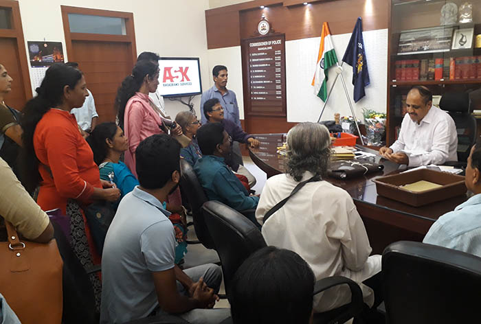 ಮಹಿಳಾ ಮತ್ತು ಮಕ್ಕಳ ಮಾರಾಟ ಸಾಗಾಟ ತಡೆಗೆ ಆಗ್ರಹ : ನಗರ ಪೊಲೀಸ್ ಆಯುಕ್ತರಿಗೆ ಮನವಿ