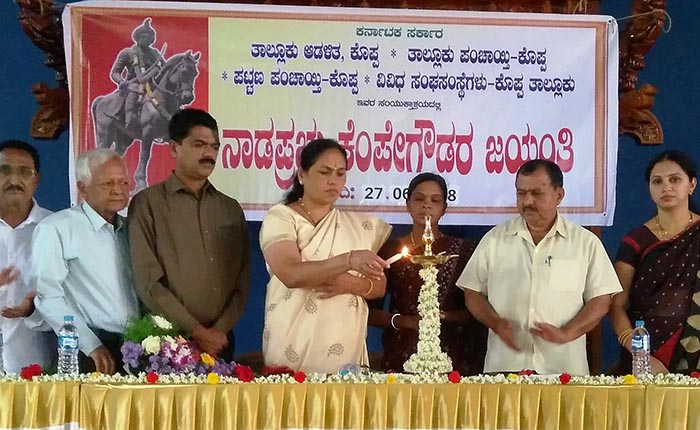 ಮಹಾಪುರುಷರ ಜಯಂತಿಗಳು ಒಂದು ಜಾತಿಗೆ ಸೀಮಿತವಾಗಬಾರದು: ಶೋಭಾ ಕರಂದ್ಲಾಜೆ