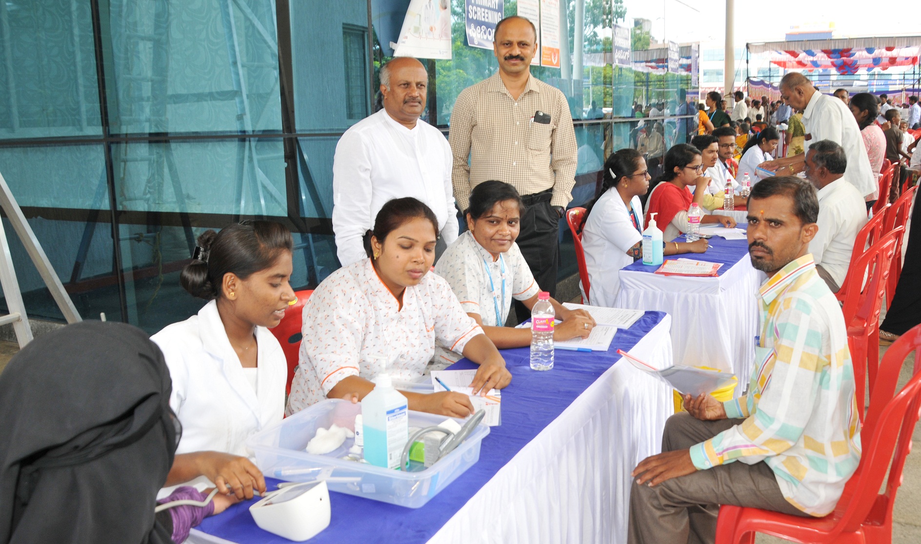 ತುಮಕೂರು: ಸಿದ್ದಗಂಗಾ ಆಸ್ಪತ್ರೆಯಿಂದ ಉಚಿತ ಆರೋಗ್ಯ ಶಿಬಿರ