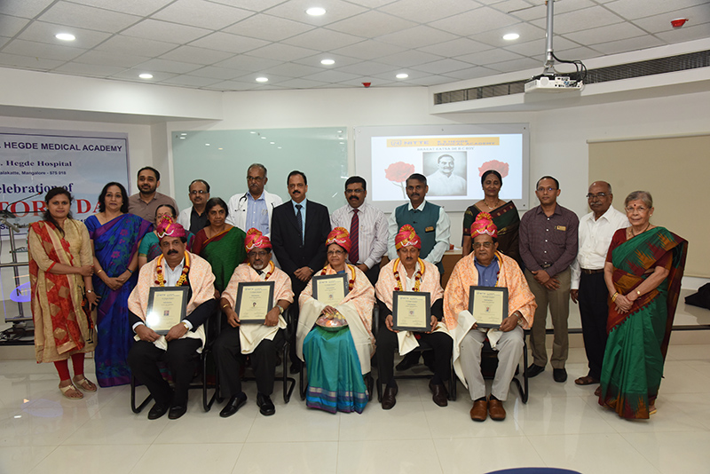 ದೇರಳಕಟ್ಟೆ: ಕ್ಷೇಮದಲ್ಲಿ ವೈದ್ಯರ ದಿನಾಚರಣೆ; ಸಾಧಕರಿಗೆ ಸನ್ಮಾನ