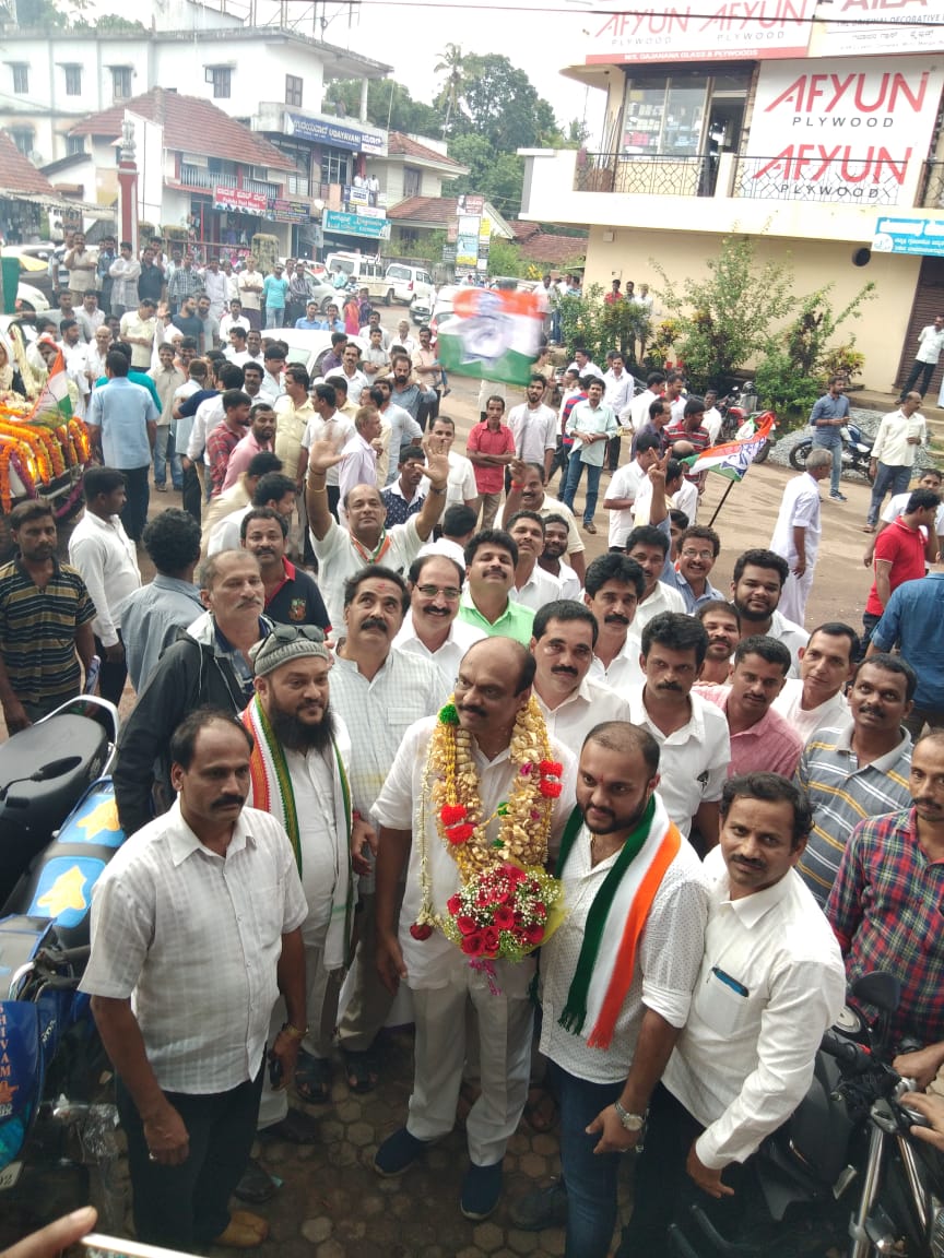 ಹರೀಶ್ ಕುಮಾರ್ ಆಯ್ಕೆ ಕಾಂಗ್ರೆಸ್ ಕಾರ್ಯಕರ್ತರಿಗೆ ಸಂದ ಗೌರವ: ವಸಂತ ಬಂಗೇರ