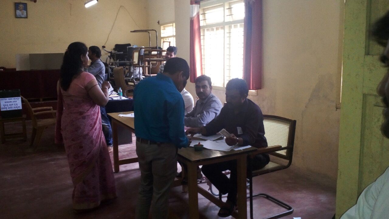 ಶೃಂಗೇರಿ: ಮತದಾನ ಶಾಂತಿಯುತ