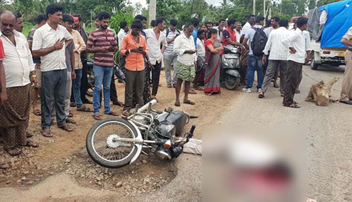 ಮಂಡ್ಯ: ಸಾರಿಗೆ ಬಸ್ ಹರಿದು ಬೈಕ್ ಸವಾರ ಮೃತ್ಯು