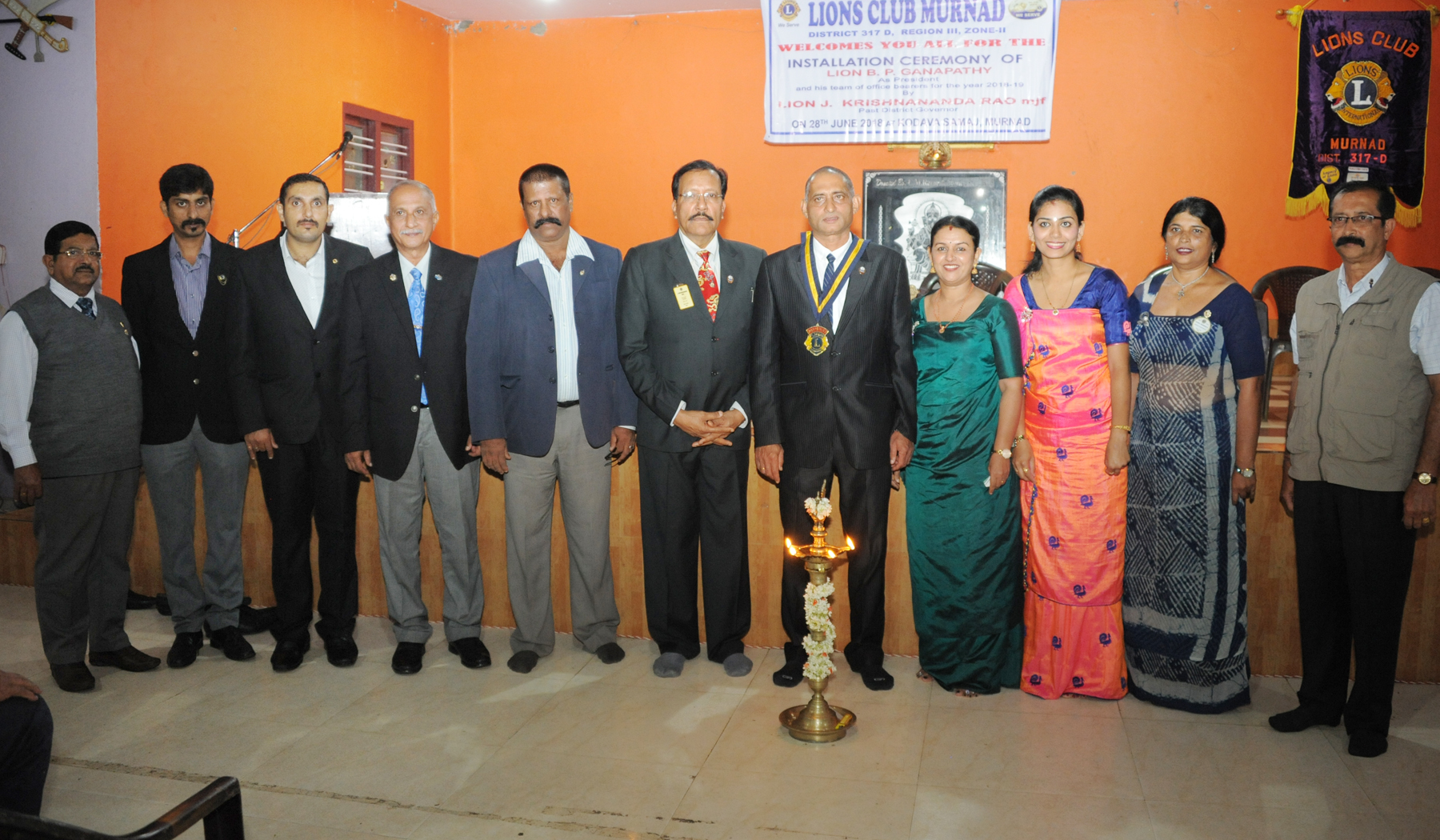 ಮಡಿಕೇರಿ: ಲಯನ್ಸ್ ಕ್ಲಬ್‍ ನೂತನ ಅಧ್ಯಕ್ಷರಾಗಿ ಬಡುವಂಡ ಬೋಪಣ್ಣ ಆಯ್ಕೆ