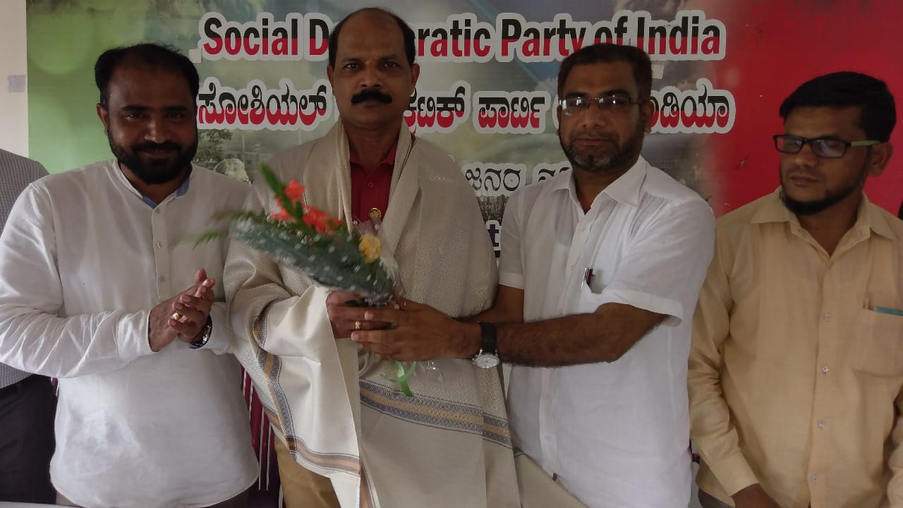 ಎಸ್ ಡಿ ಪಿ ಐ: ನೂತನವಾಗಿ ಆಯ್ಕೆಯಾದ ರಾಷ್ಟ್ರ, ರಾಜ್ಯ ನಾಯಕರಿಗೆ ಸನ್ಮಾನ