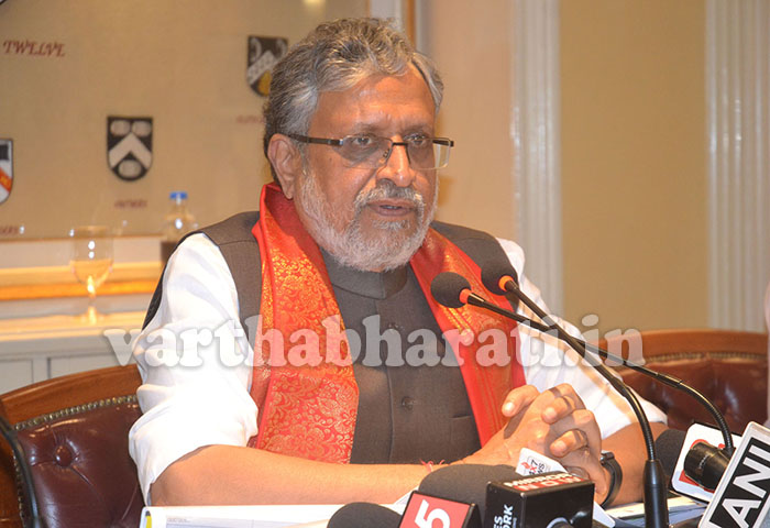 ಜಿಎಸ್‌ಟಿ ಜಾರಿ ನಂತರ 4.26 ಲಕ್ಷ ಕೋಟಿ ತೆರಿಗೆ ಸಂಗ್ರಹ: ಬಿಹಾರ ಡಿಸಿಎಂ ಸುಶೀಲ್‌ ಕುಮಾರ್ ಮೋದಿ