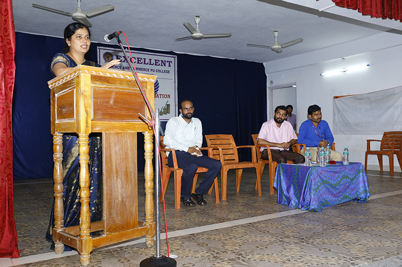 ಎಕ್ಸಲೆಂಟ್ ಕಾಲೇಜಿನಲ್ಲಿ ವ್ಯಕ್ತಿತ್ವ-ವಿಕಸನ ಕಾರ್ಯಕ್ರಮ