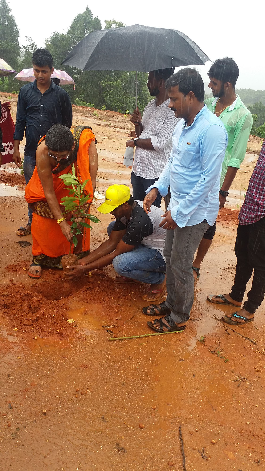 ಶಿರೂರು: 15 ಎಕರೆ ಪ್ರದೇಶದಲ್ಲಿ ಕಾಡು ಬೆಳೆಸಲು ಚಾಲನೆ