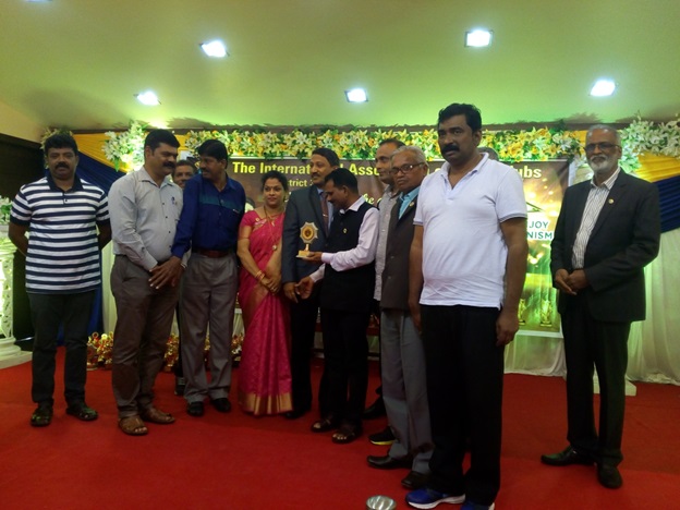 ಮುರ್ಡೇಶ್ವರ ಲಯನ್ಸ್ ಗೆ ಎಕ್ಸಲೆಂಟ್ ಕ್ಲಬ್ ಅವಾರ್ಡ ಪುರಸ್ಕಾರ