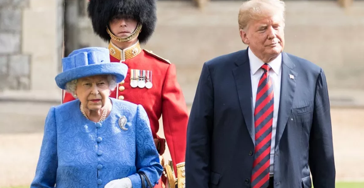ರಾಣಿ ಎಲಿಝಬೆತ್ ಬಗ್ಗೆ ಹೇಳಿಕೆ ನೀಡಿ ನಗೆಪಾಟಲಿಗೀಡಾದ ಟ್ರಂಪ್