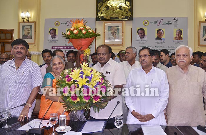 ಕೋನಪ್ಪನ ಅಗ್ರಹಾರ ಮೆಟ್ರೋ ನಿಲ್ದಾಣ ನಿರ್ಮಾಣ: ಇನ್ಫೋಸಿಸ್ ಪ್ರತಿಷ್ಠಾನದೊಂದಿಗೆ ಒಡಂಬಡಿಕೆಗೆ ಸಹಿ