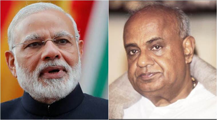 ಅವಿಶ್ವಾಸ ನಿರ್ಣಯ ಚರ್ಚೆ : ದೇವೇಗೌಡರ ಬಗ್ಗೆ ಮಾತನಾಡಿದ ಪ್ರಧಾನಿ