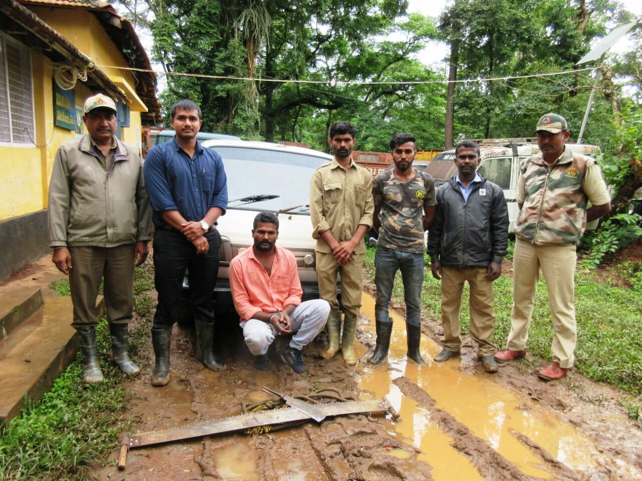 ಮಡಿಕೇರಿ: ಅಕ್ರಮ ಮರ ಸಾಗಣೆ; ಓರ್ವನ ಬಂಧನ