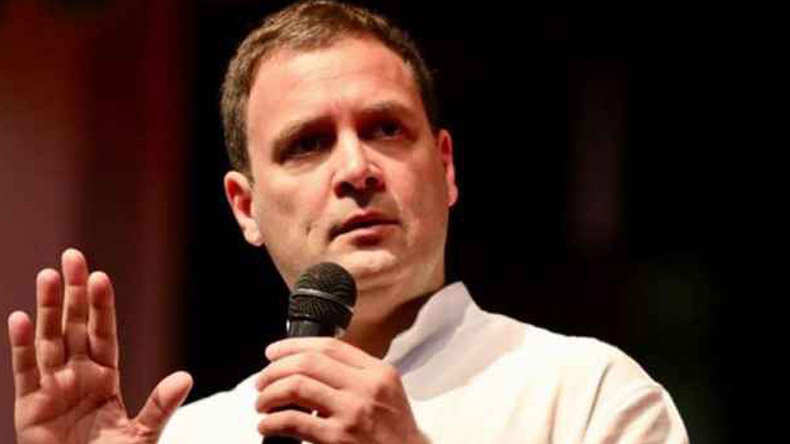 ಪ್ರೀತಿ ಅನುಕಂಪದಿಂದ ಮಾತ್ರ ರಾಷ್ಟ್ರ ನಿರ್ಮಾಣ ಸಾಧ್ಯ:ರಾಹುಲ್