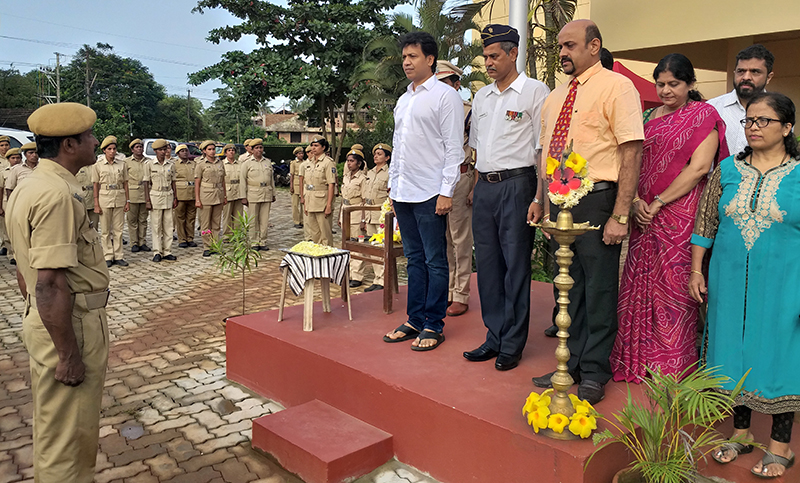 ಮಂಗಳೂರು: ಜಿಲ್ಲಾ ಗೃಹರಕ್ಷಕ ದಳದಿಂದ ಕಾರ್ಗಿಲ್ ದಿನಾಚರಣೆ