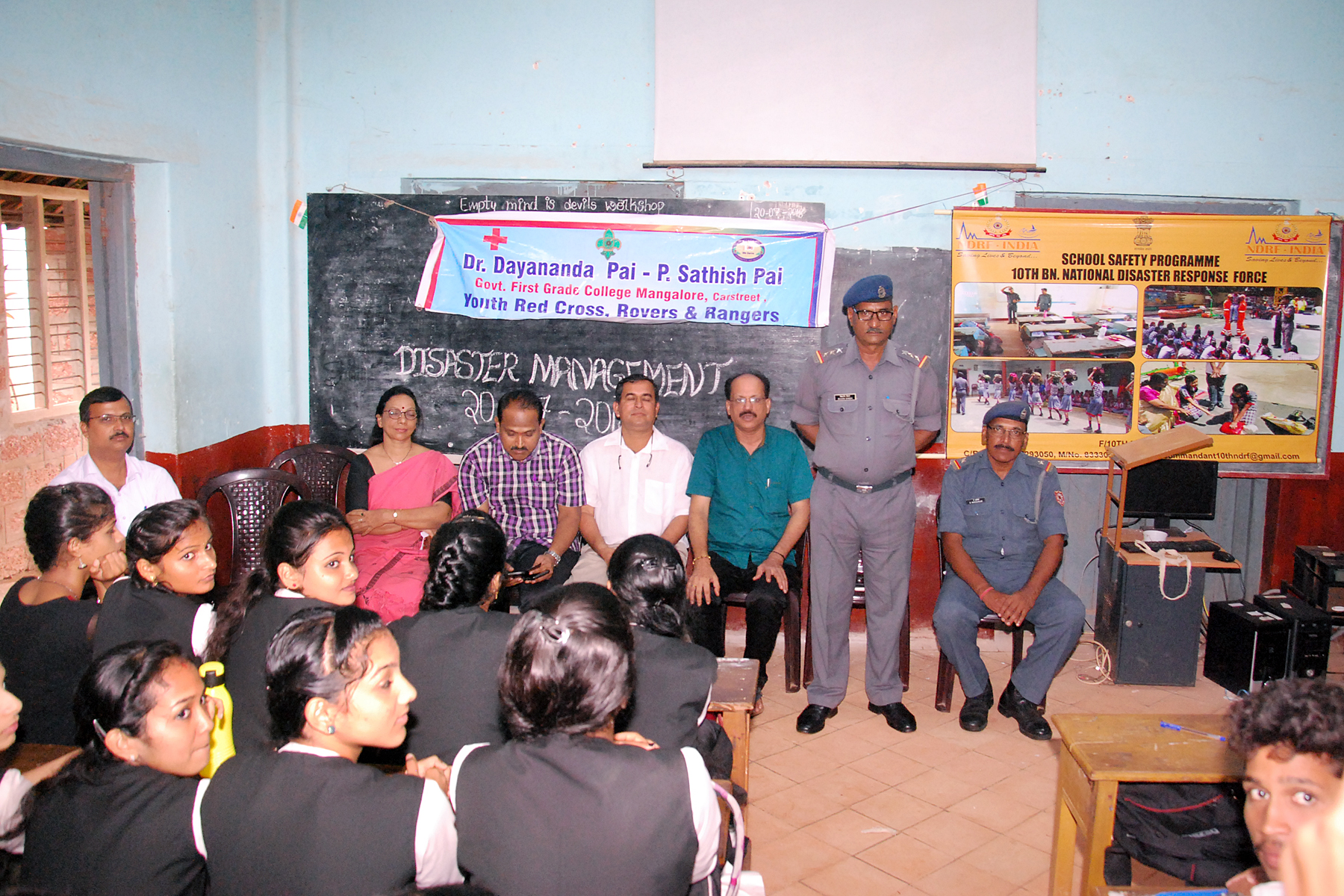 ಮಂಗಳೂರು: ಸುರಕ್ಷಾ ಹಾಗೂ ದುರಂತ ನಿರ್ವಹಣೆ ಕಾರ್ಯಾಗಾರ