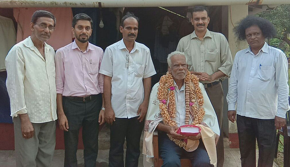 ಉಡುಪಿ: ಮಾಜಿ ಯೋಧರಿಗೆ ಮನೆಯಂಗಳದಲ್ಲಿ ಸನ್ಮಾನ