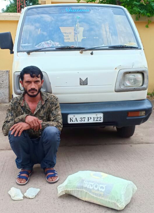 ಬಂಟ್ವಾಳ: ಗಾಂಜಾ ಸಾಗಾಟ; ಆರೋಪಿ ಸೆರೆ