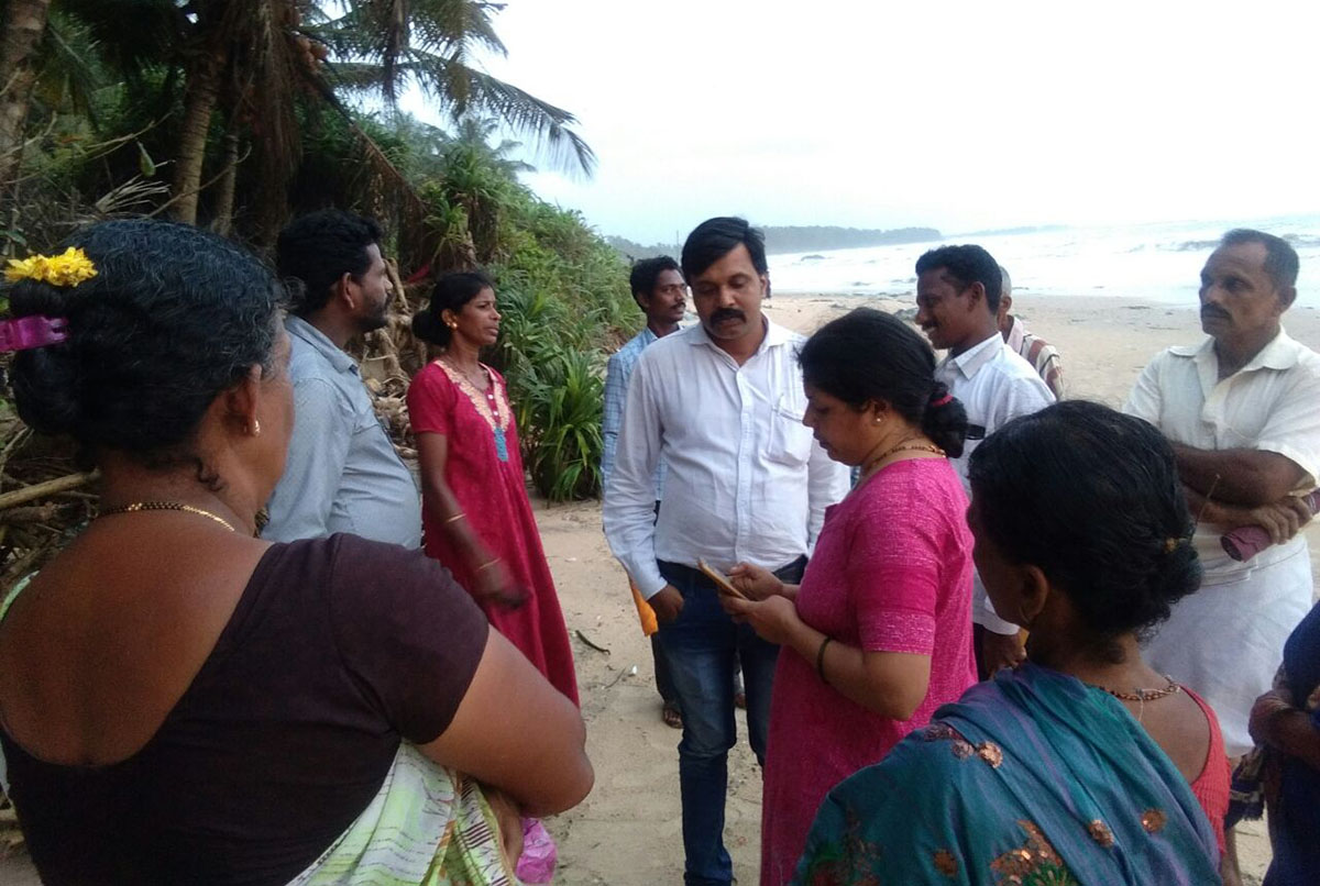 ಗಂಗೊಳ್ಳಿ ಕಡಲ್ಕೊರೆತ ಪೀಡಿತ ಪ್ರದೇಶಕ್ಕೆ ಸಿಪಿಎಂ ನಿಯೋಗ ಭೇಟಿ