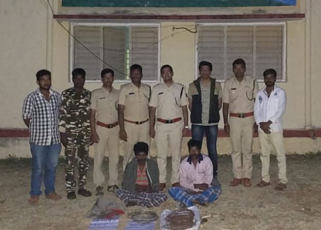 ಹನೂರು: ಕಾಡು ಪ್ರಾಣಿ ಬೇಟೆಗಾರರ ಬಂಧನ