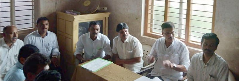 ಹೆಸರು ದುರ್ಬಳಕೆ: ಆಡಳಿತಾಧಿಕಾರಿಯನ್ನು ತರಾಟೆ ತೆಗೆದುಕೊಂಡ ಶಾಸಕ ರಾಜೇಶ್ ನಾಯ್ಕ