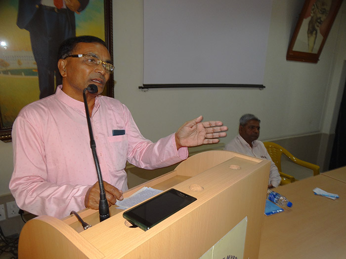 ಸಾಹಿತ್ಯದ ಮೂಲಕವೇ ಕ್ರಾಂತಿ ನಡೆಸಿದವರು ಕವಿ ಕುವೆಂಪು: ಪ್ರೊ.ಸಿ.ಪಿ.ಸಿದ್ದಾಶ್ರಮ