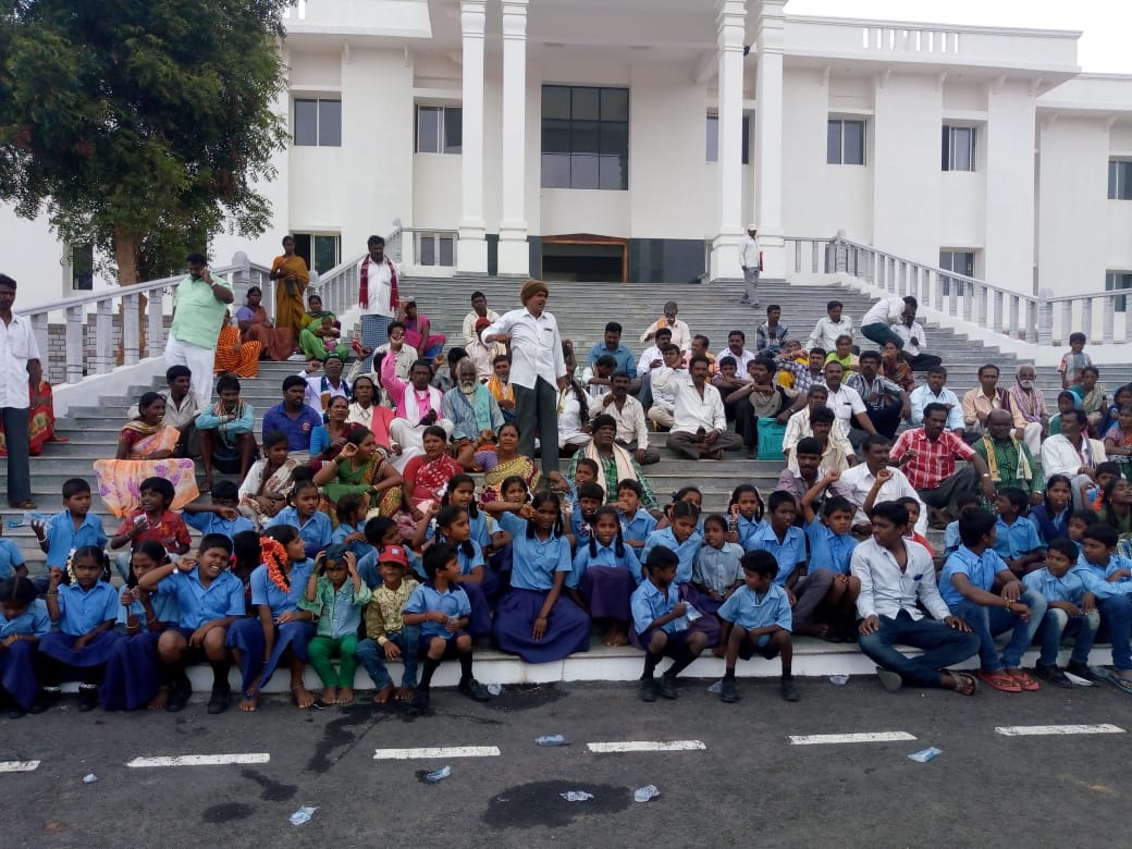 ಕೋಲಾರ: ಬುಡ್ಗ ಜಂಗಮ ಜಾತಿ ಪ್ರಮಾಣ ಪತ್ರಕ್ಕಾಗಿ ಪ್ರತಿಭಟನೆ