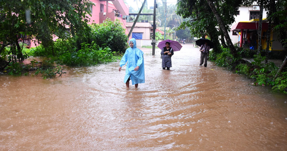 ಉಡುಪಿ: ಮೂರು ದಿನಗಳಲ್ಲಿ ಜಿಲ್ಲೆಯಲ್ಲಿ 324.6 ಮಿ.ಮೀ.ಮಳೆ