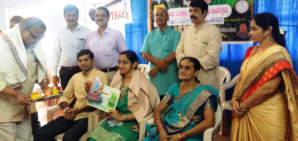 ಭಟ್ಕಳ: ಪಿ.ಎಚ್.ಡಿ ಪದವಿ ಪುರಸ್ಕೃತ ಸಂಧ್ಯ ಹೆಗಡೆಗೆ ಸನ್ಮಾನ