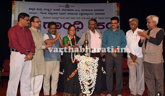 ಗಾಂಧಿ ವಿಚಾರಗಳನ್ನು ಕೈಬಿಟ್ಟರೆ ಶಾಂತಿಗೆ ಧಕ್ಕೆ: ಕೆ.ನೀಲಾ