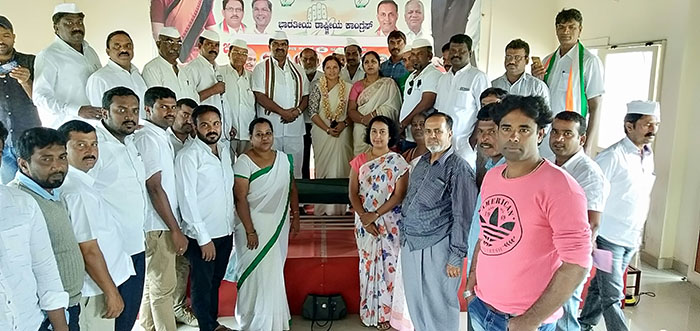 ಕೇಂದ್ರದಲ್ಲಿ ಕಾಂಗ್ರೆಸ್ ಪಕ್ಷವನ್ನು ಪುನಃ ಅಧಿಕಾರಕ್ಕೆ ತರಲು ವಿಜಯ್ ಕುಮಾರ್ ಕರೆ