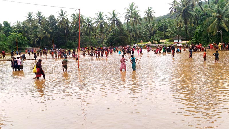 ಕಲ್ಲಮುಂಡ್ಕೂರು:  ಕೆಸರ್‌ದ ಕಂಡೊಡು ಆಟಿಡ್ ಒಂಜಿ ದಿನ