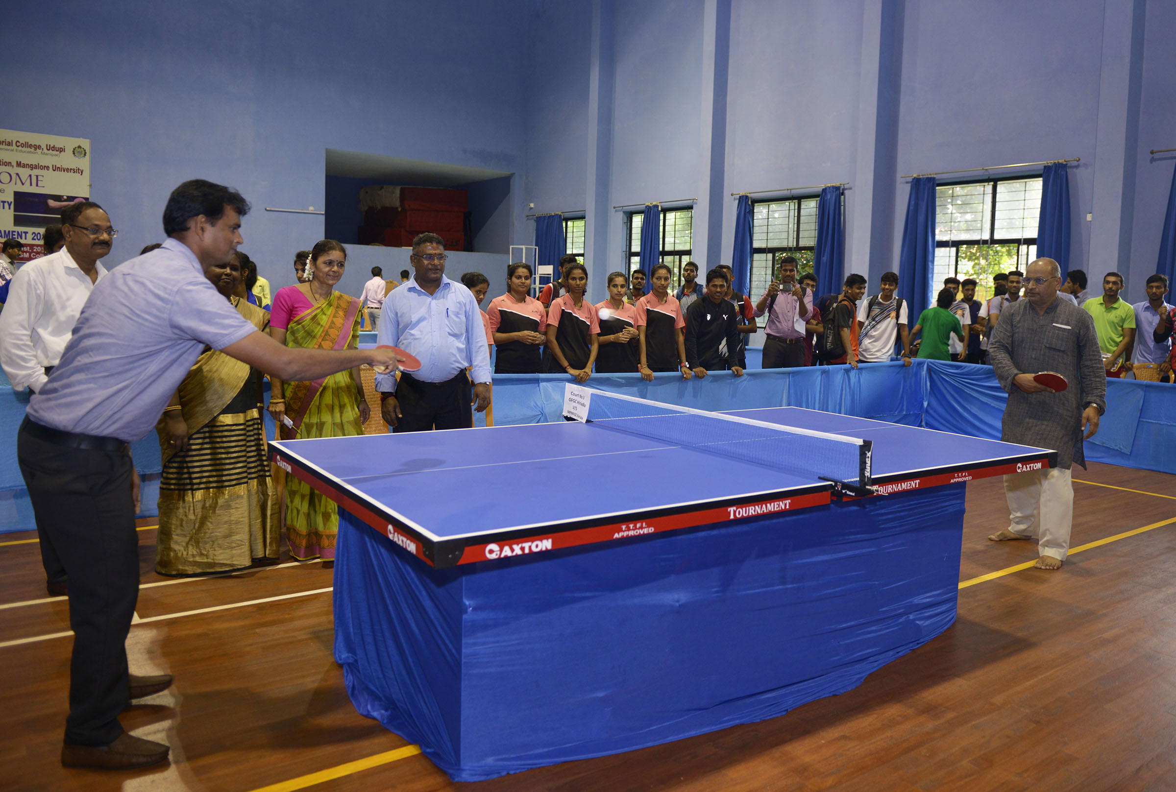 ಮಂಗಳೂರು ವಿವಿ ಮಟ್ಟದ ಟೇಬಲ್‌ಟೆನಿಸ್ ಟೂರ್ನಿಗೆ ಚಾಲನೆ