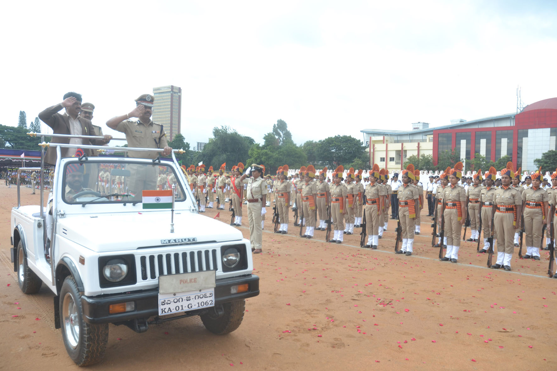 ಬೆಂಗಳೂರು: 72 ನೆ ಸ್ವಾತಂತ್ರೋತ್ಸವಕ್ಕೆ ಸಕಲ ಸಿದ್ಧತೆ