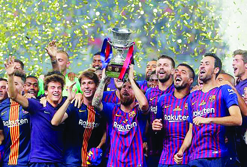 ಬಾರ್ಸಿಲೋನಾಕ್ಕೆ 13ನೇ ಸ್ಪ್ಯಾನಿಶ್ ಸೂಪರ್ ಕಪ್