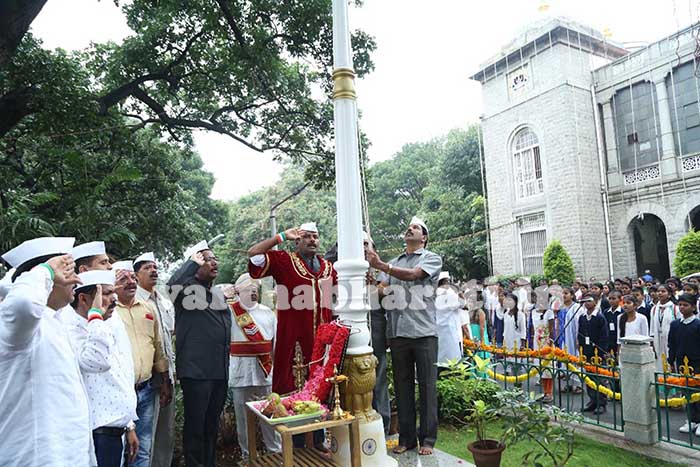 ಬಿಬಿಎಂಪಿ ಕಚೇರಿಯಲ್ಲಿ ಸ್ವಾತಂತ್ರ್ಯ ದಿನಾಚರಣೆ