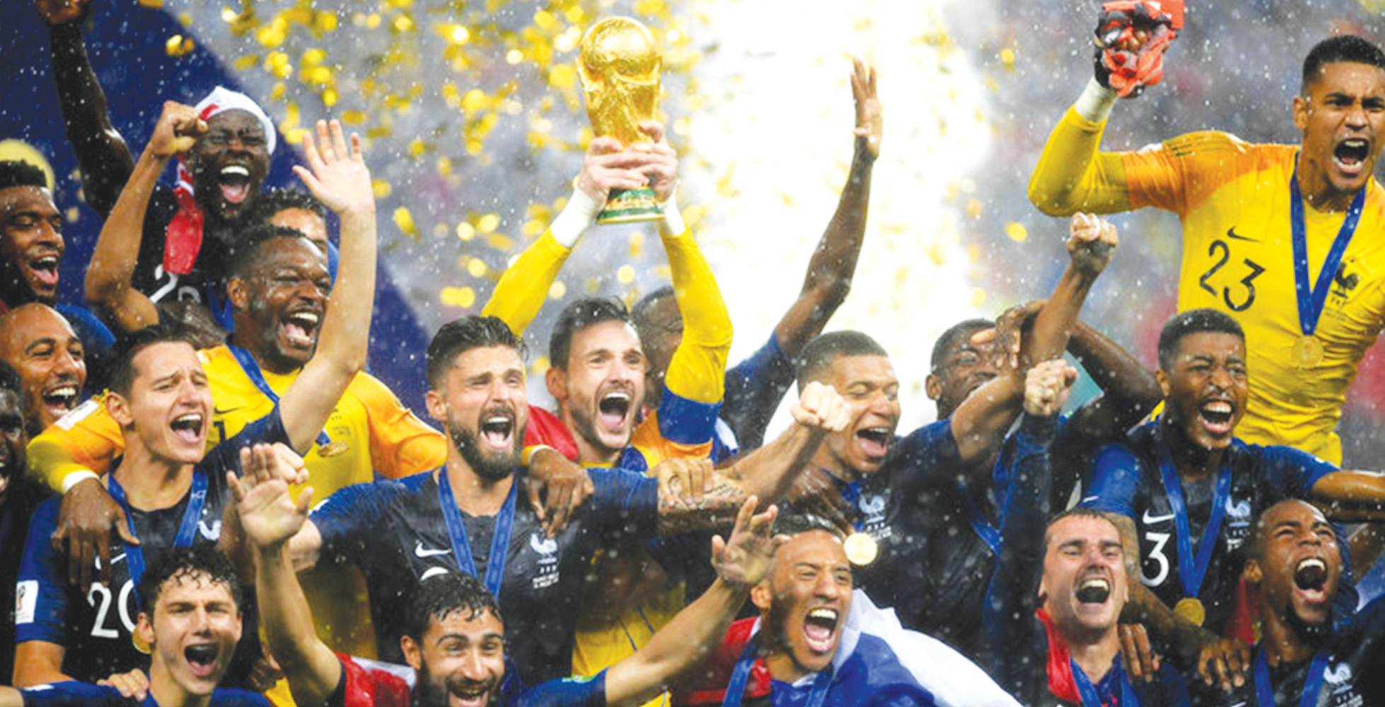 ಫಿಫಾ ರ‍್ಯಾಂಕಿಂಗ್: ವಿಶ್ವ ಚಾಂಪಿಯನ್ ಫ್ರಾನ್ಸ್ ನಂ.1