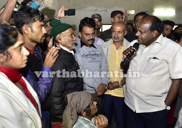 ಪ್ರಾಕೃತಿಕ ವಿಕೋಪದಿಂದ ಮನೆ ಕಳೆದುಕೊಂಡವರಿಗೆ ಬಡಾವಣೆ ನಿರ್ಮಾಣ: ಕುಮಾರಸ್ವಾಮಿ