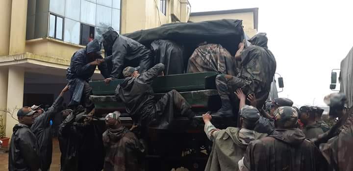 ಕೊಡಗಿನಲ್ಲಿ ಸೇನಾ ತುಕಡಿಯಿಂದ ಅಸಹಾಯಕರ ರಕ್ಷಣೆ