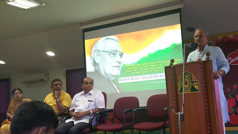 ಆದರ್ಶ ನಾಯಕ ಅಟಲ್‌ಜೀ: ಕ್ಯಾ. ಕಾರ್ಣಿಕ್