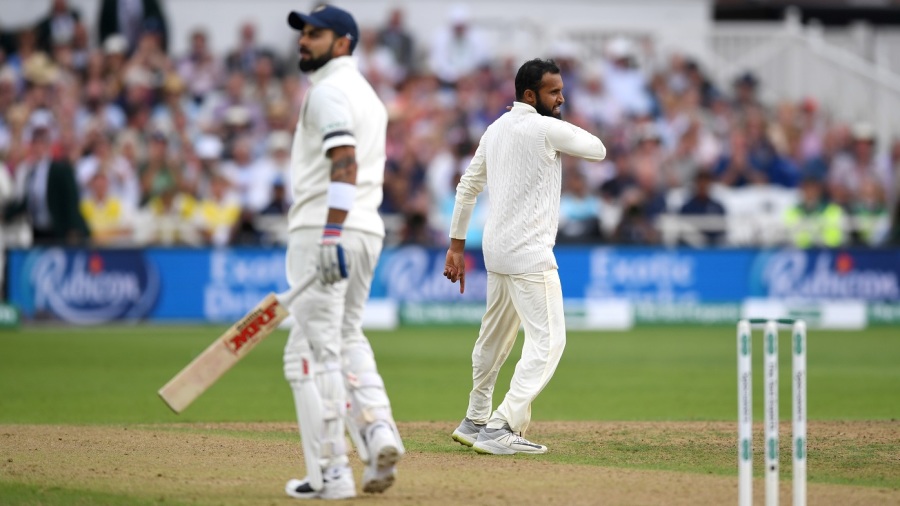 ಮೂರನೇ ಟೆಸ್ಟ್: ಶತಕ ವಂಚಿತ ಕೊಹ್ಲಿ,ಭಾರತ 294/5