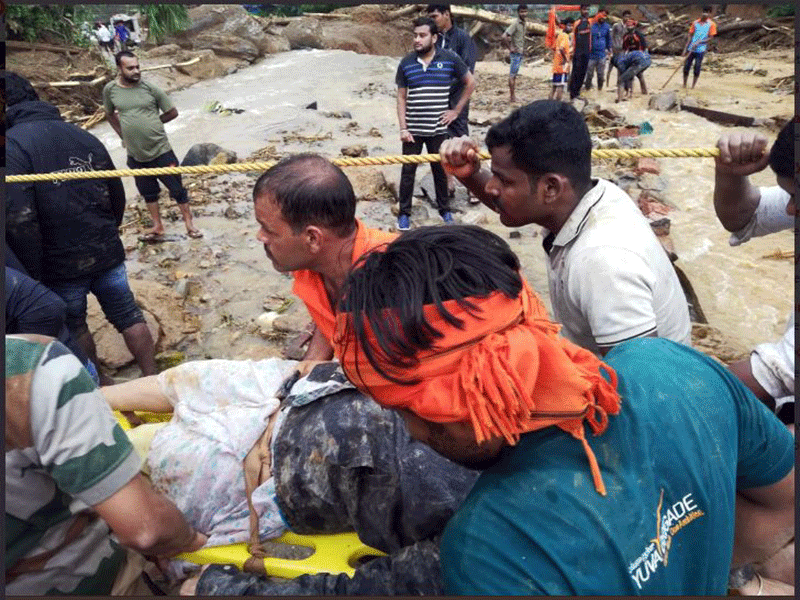 ಕೊಡಗಿನಲ್ಲಿ ತಗ್ಗಿದ ಮಳೆ; ಮುಂದುವರಿದ ರಕ್ಷಣಾ ಕಾರ್ಯ, ಮಡಿಕೇರಿಗೆ ಕೆಎಸ್ಸಾರ್ಟಿಸಿ ಬಸ್ ಸಂಚಾರ ಆರಂಭ