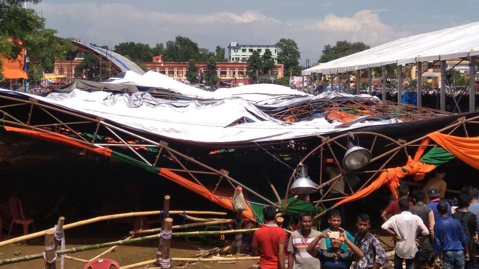 ಪ್ರಧಾನಿ ರ‍್ಯಾಲಿಯಲ್ಲಿ ಟೆಂಟ್ ಕುಸಿದ ಘಟನೆಗೆ ಸ್ಥಳೀಯ ಅಧಿಕಾರಿಗಳೇ ಹೊಣೆ: ತನಿಖಾ ವರದಿ