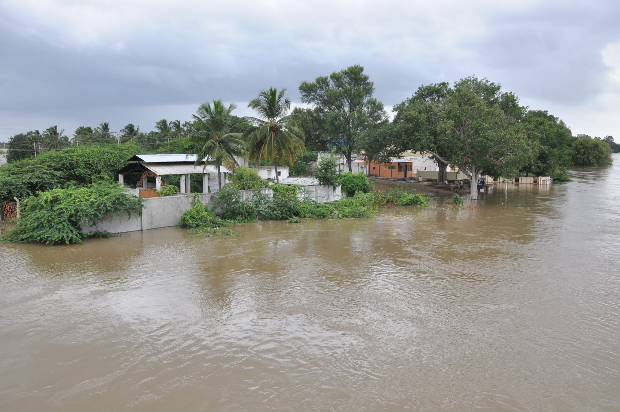 ಕೊಳ್ಳೇಗಾಲ: ಪ್ರವಾಹ ಭೀತಿ ಎದುರಿಸುತ್ತಿರುವ ಹಲವು ಗ್ರಾಮಗಳು